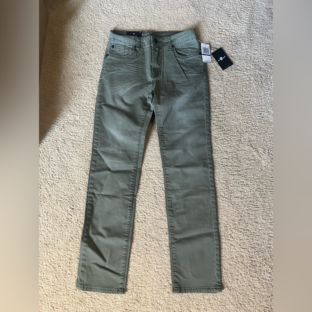 Nwt 7 For All Mankind Boy’s size 12 Slimmy jeans .